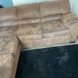 Sectional $100!!! As Is