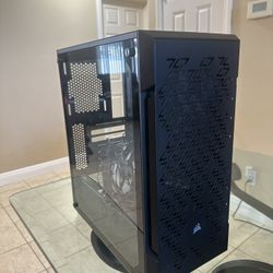 Corsair iCUE 220T RGB Airflow Tempered Glass Mid-Tower Smart Case - Black