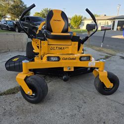 Cub Cadet
Ultima ZT1 50 in. Fabricated Deck 23HP V-Twin Kawasaki FR Series Engine Dual Hydro Drive Gas Zero Turn Riding Lawn Mower
