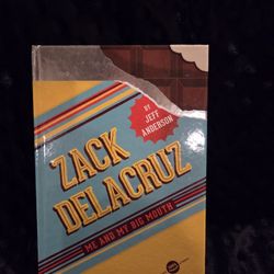 Zack Delacruz Me And My Big Mouth Hard Cover Book