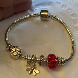 14k gold plated bracelet