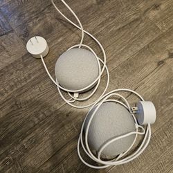 2 Google Home Mini Chalk