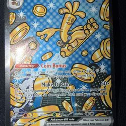 Pokemon Gholdeno Ex #164 Prismatic Evolutions