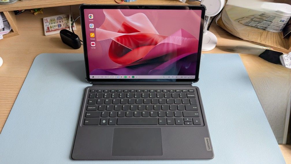 Lenovo Tab P12 (12.7") - Storm Grey Original w/ Pen And Keyboard