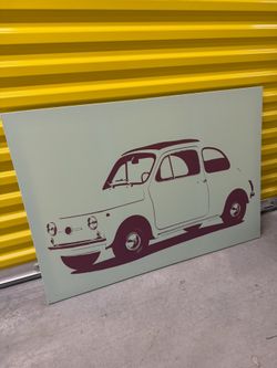 Canvas Picture With Wood Frame