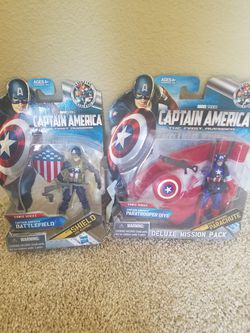 Marvel captain America figures