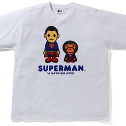 DC x Bape Superman Tee 