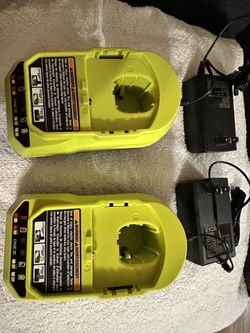 2 Ryobi Chargers
