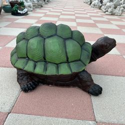New Turtle Made Out Of Cement Perfect Gift 