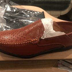 Angelo Ricci-Leather Moccasins
