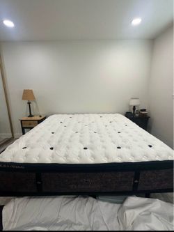 Crown Imperial King Mattress & Ease Reclining frame