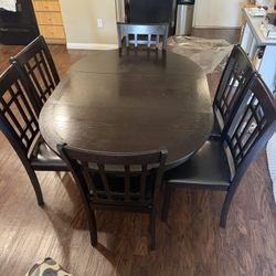 Dining Table With 6 Chairs 