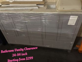 Bathroom Vanity Clearance,30-84 inch 7.1521