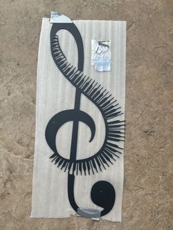 Treble clef music note