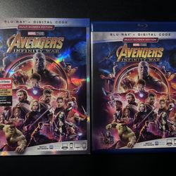 Avengers Infinity War Blu Ray