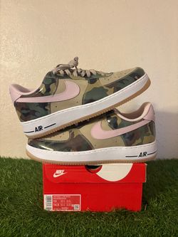 Nike Air Force 1 Low Retro Camo Pink Swoosh Size 13