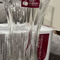  Clear Flower Vases Glass Decorative(6)