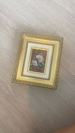 Handmade Limoges Enamel Floral Artwork – Emaur Françoise – Made in France