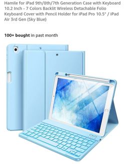 NEW IPAD 9TH 8TH 7TH GENERATION CASE WITH KEYBOARD