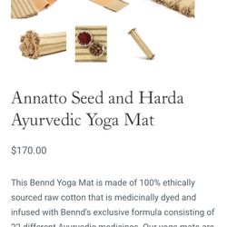 Brand new Yoga Mat Benndyoga
