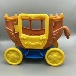 Vintage Mattel Fisher Price Little People 2003 Pink Princess Carriage Replacement Toy
