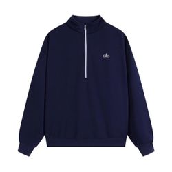 Navy blue alo quarter zip any size
