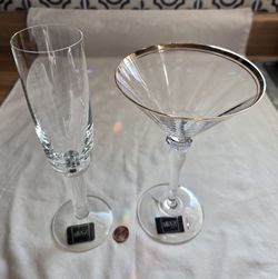 Mikasa Martini And Wine Glass