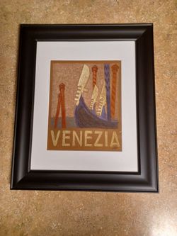 Framed And Matted Artwork
