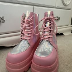 Pink Platform Shoes