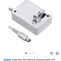 Nintendo 3DS Charger, 3DS Charger Compatible with Nintendo 3DS/ DSi/DSi XL/ 2DS/ 2DS XL/New 3DS. Can plug into 100-240V Wall Outlet. Plug Adapter is u