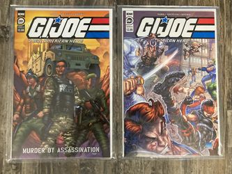 G.I. Joe set of two Comic Books issues 281 (Cover A & B) variant key issue