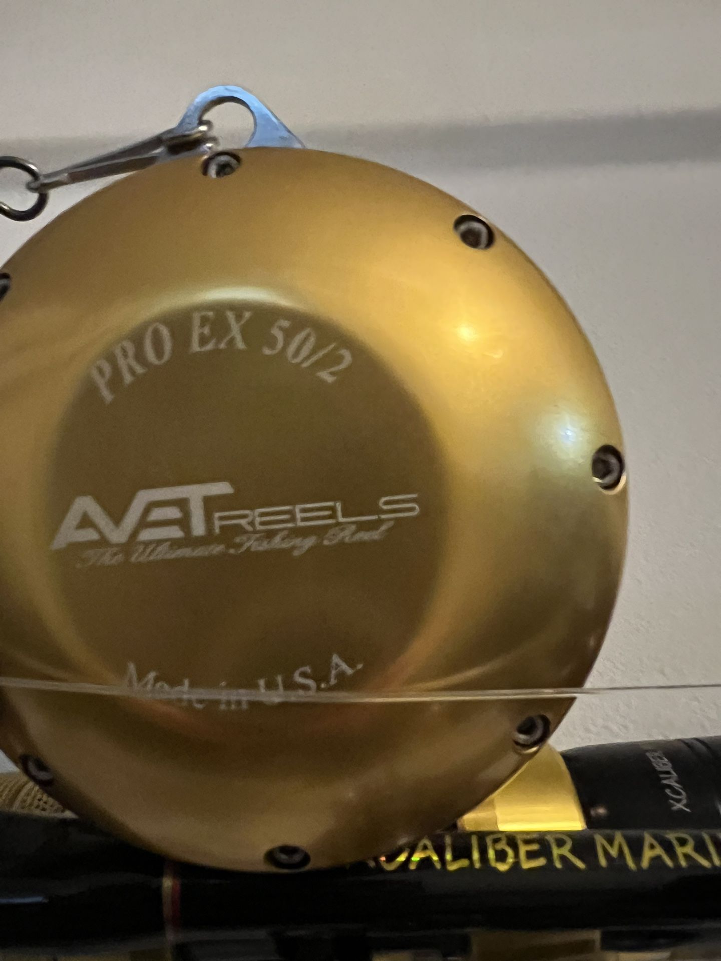Avet Pro Ex 50/2 Reel & Bent Rod