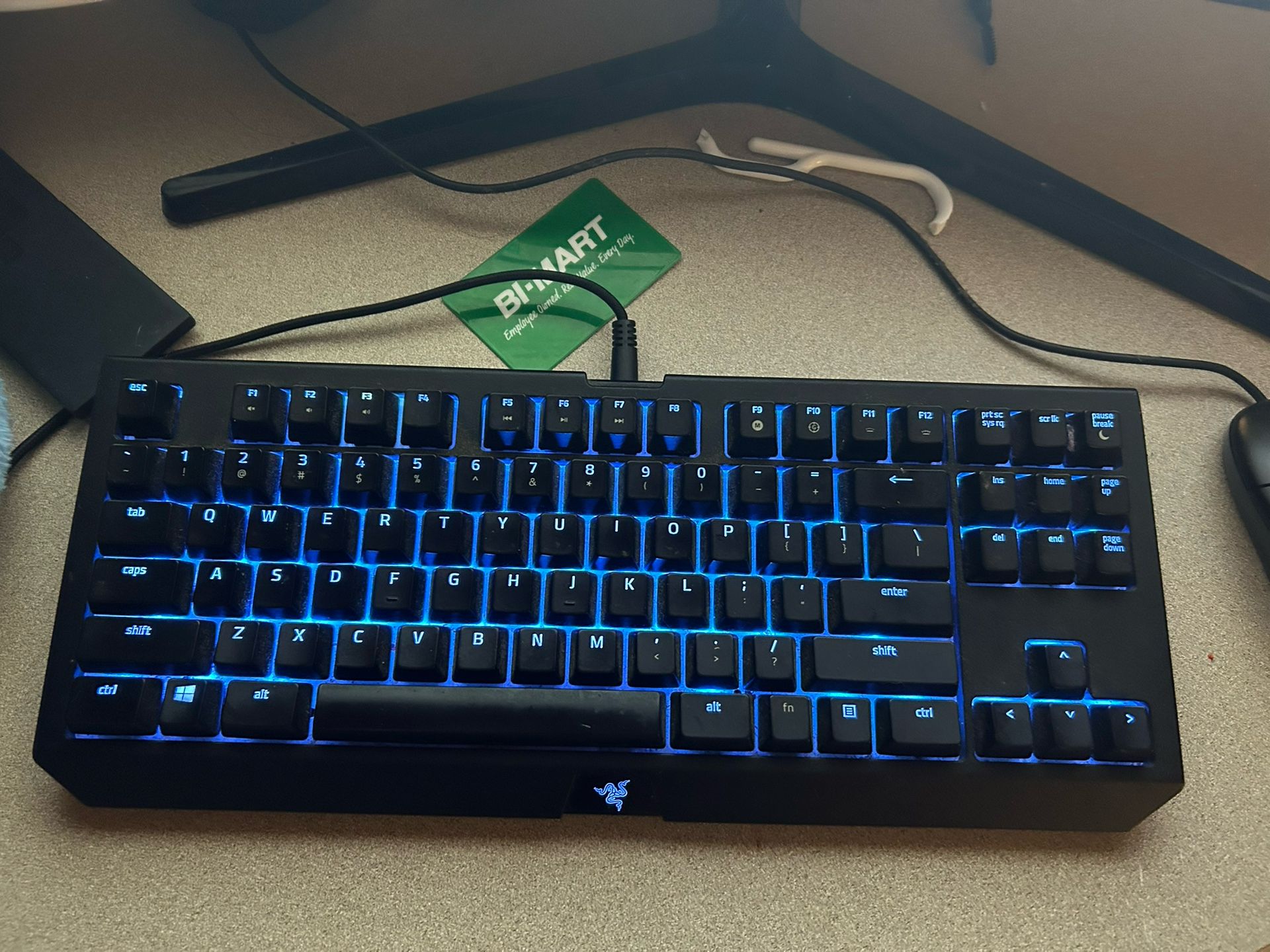 Razer Yellow Switches Black widow