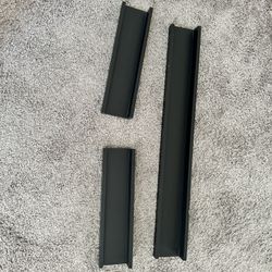 3 Pc Floating Shelves Black 