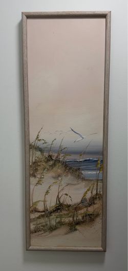 Framed Beach Scene
