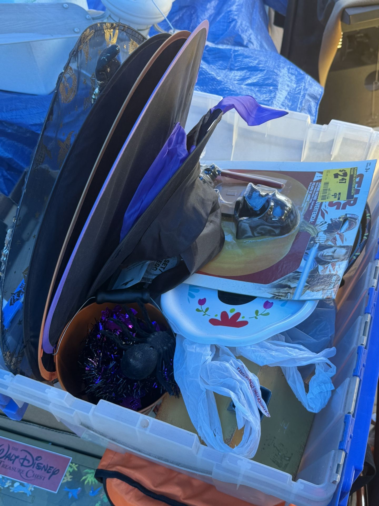 Box Of Halloween Items