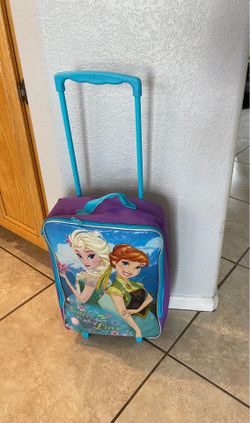 Frozen Suitcase With Wheels For a Girl /It’s Like New