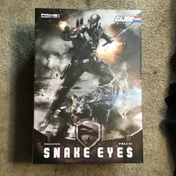 Prime 1 Studio 1/4 Scale Sideshow Collectibles Exclusive GI Joe Snakeyes  (trade For 1/6 Hot Toys)