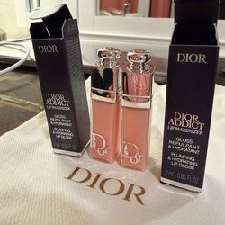 Dior Addict Lip Maximizer Mini 001 – Set of 2 (2ml / 0.06oz each)