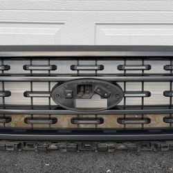 2021 2022 Ford F-150 XLT Sport Dark Tarnish Grill Grille OEM