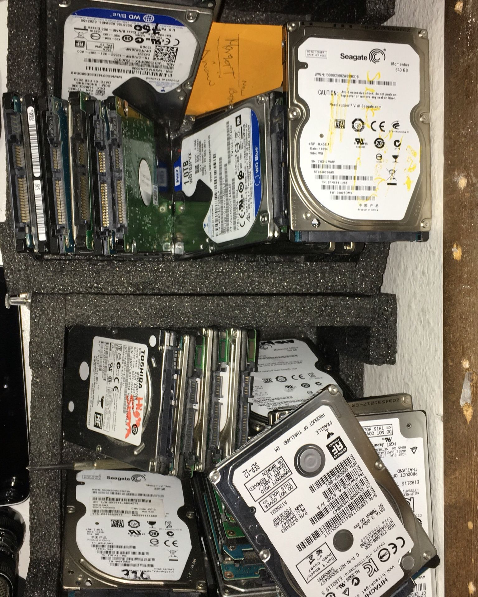 Laptop hard-drives