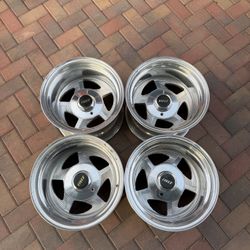 15x10 Eagle Alloys Rims Wheels 5 Lug Ford 