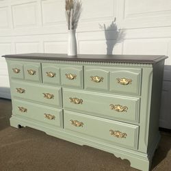 Large Sage Green Dresser