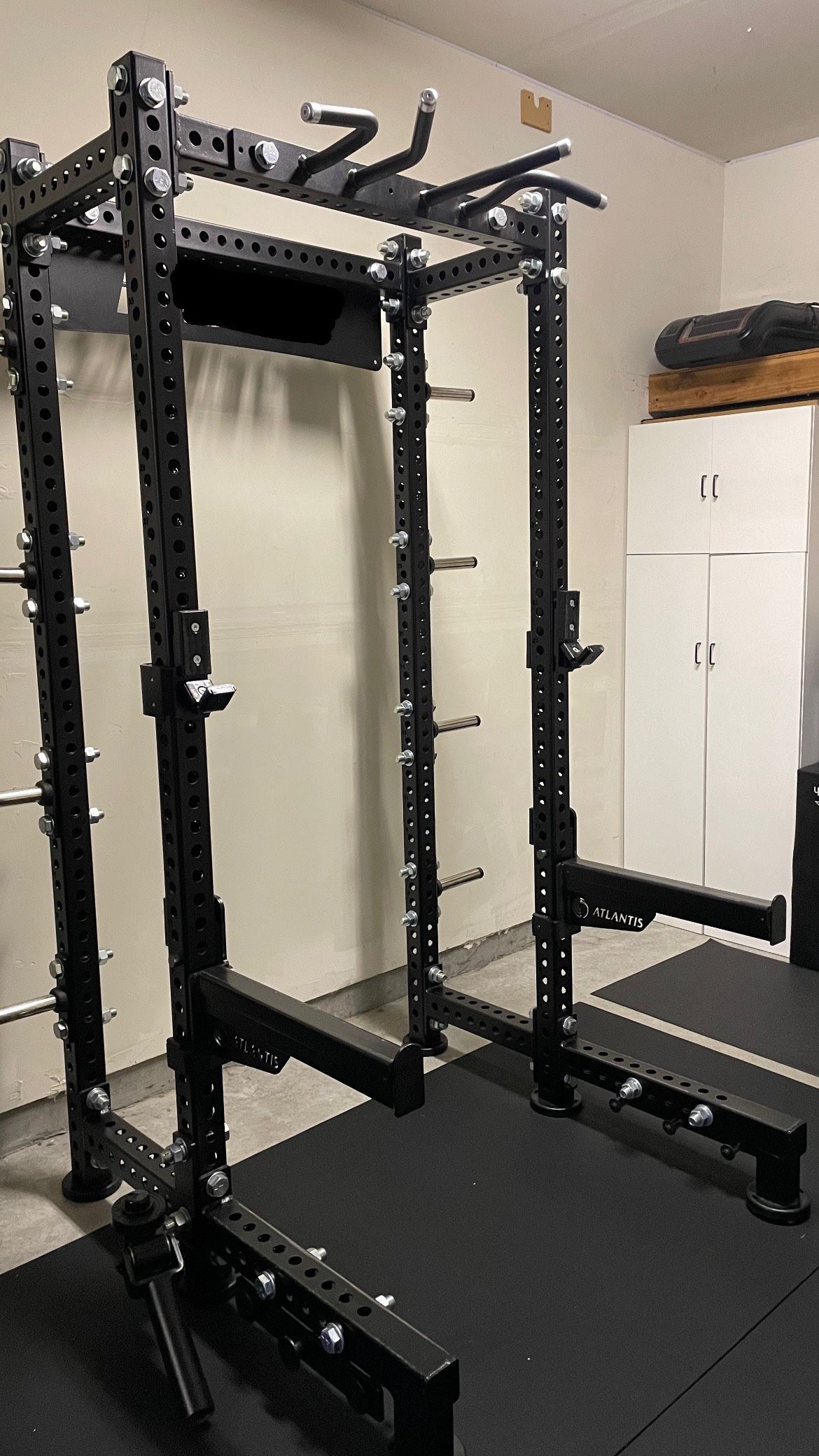 Atlantis-Precision Power Rack Series 8ft. Half Rack (commercial)