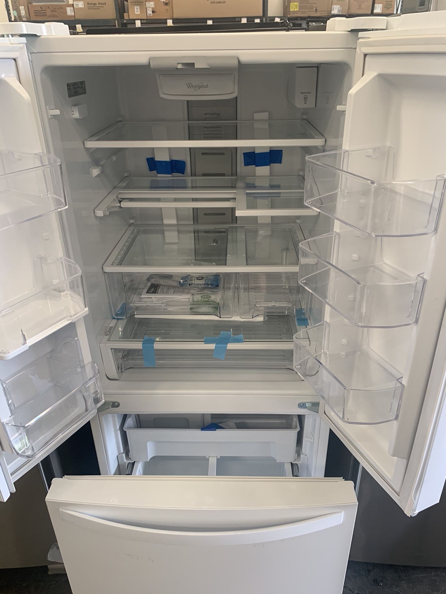 New whirlpool 30” French door refrigerator for Sale in Tampa, FL OfferUp