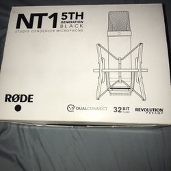 Rode NT1 5th Generation Condenser Microphone Black
