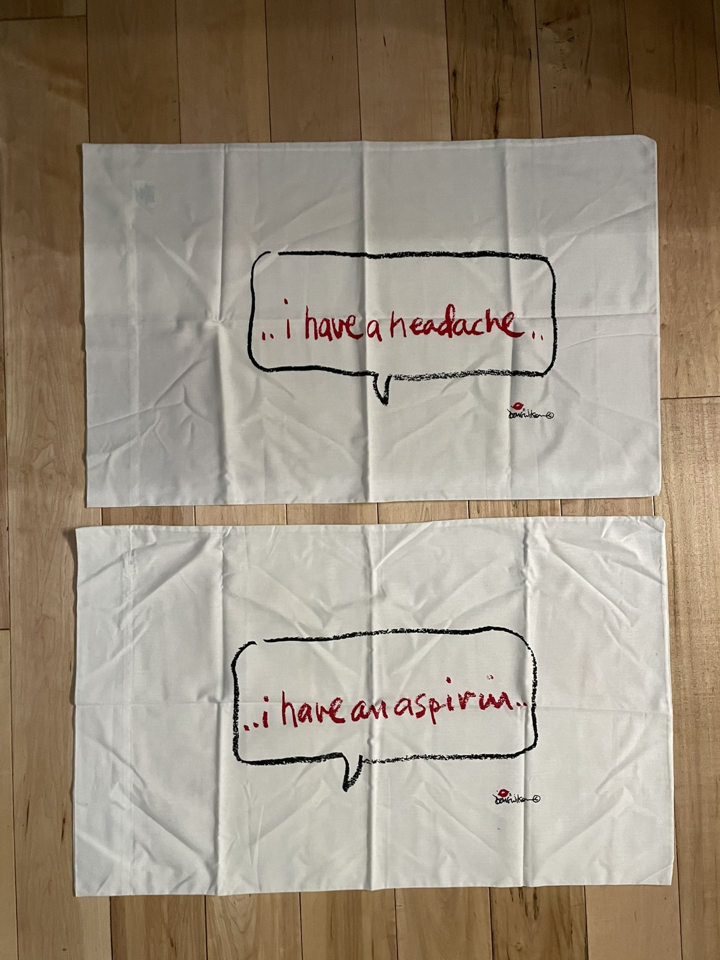 New 2 Doug Wilson Funny Couples Pillow Talk Pillowcases Valentine’s Day!