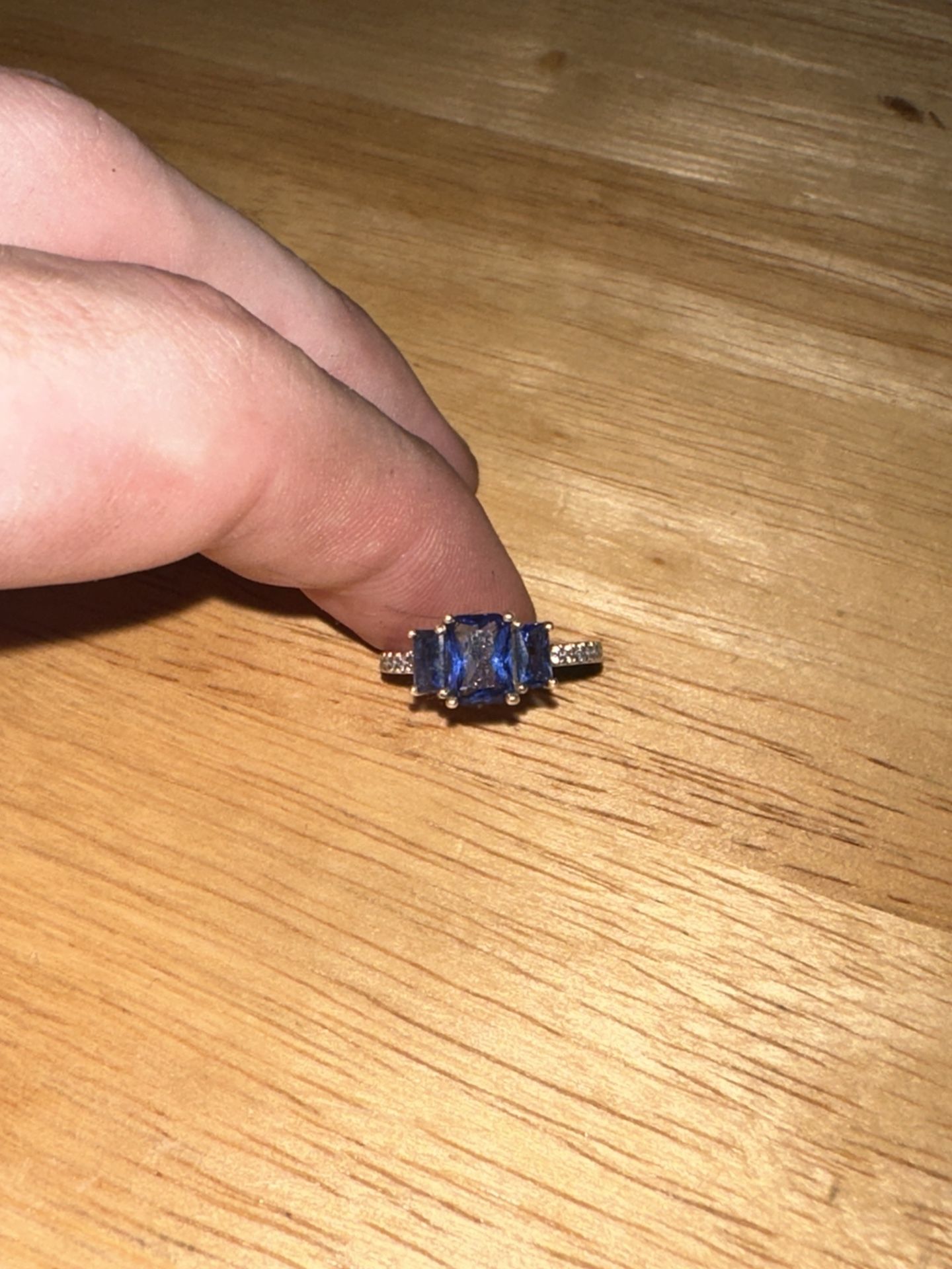 Pandora Sapphire Ring Size 5