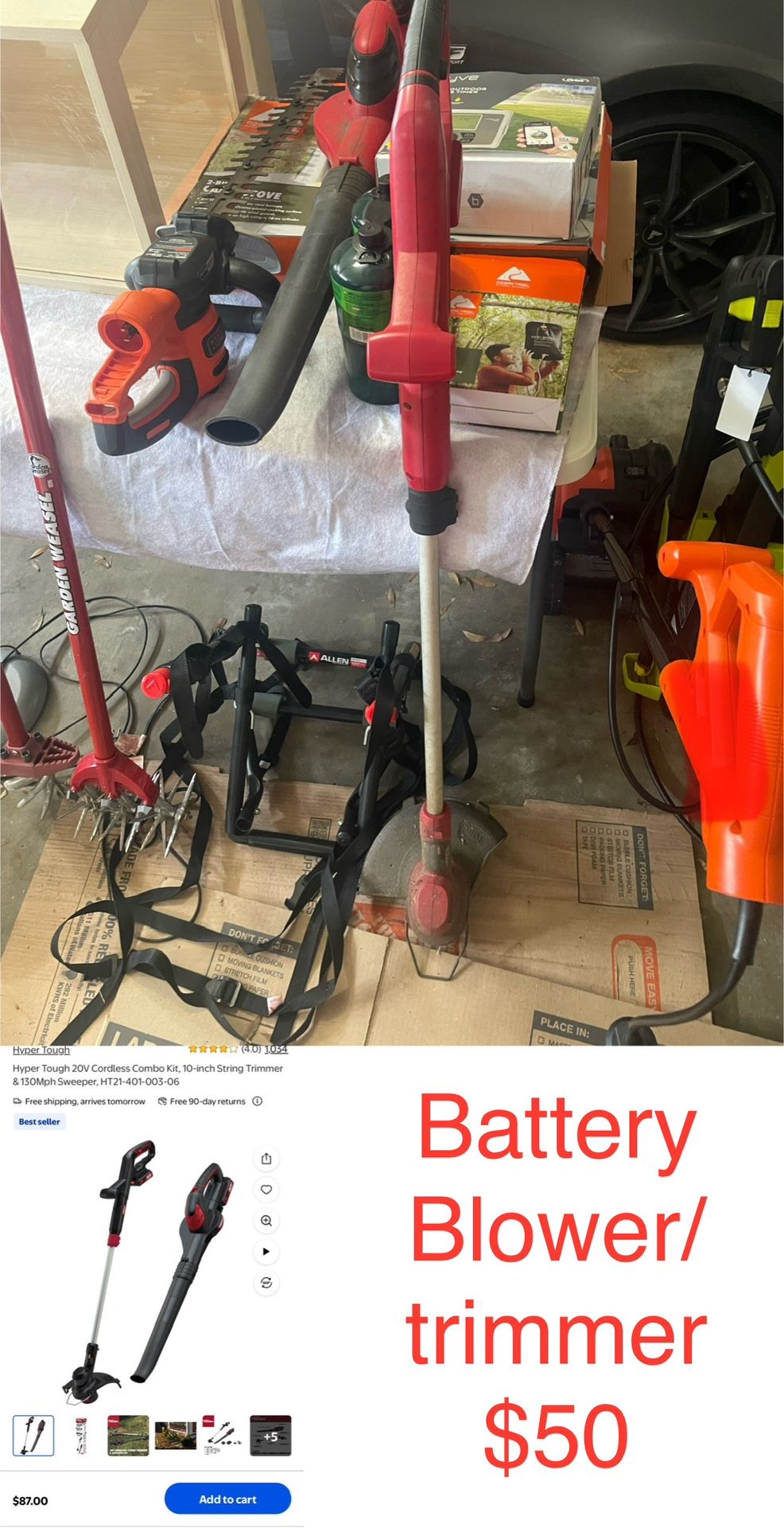 Trimmer And Blower