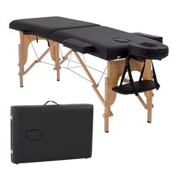 Massage table black